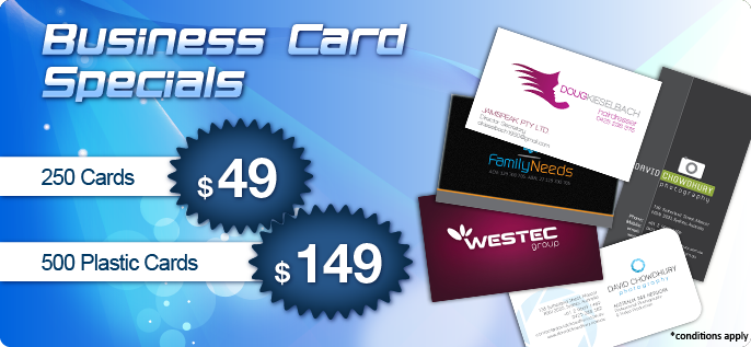Business Card Specials